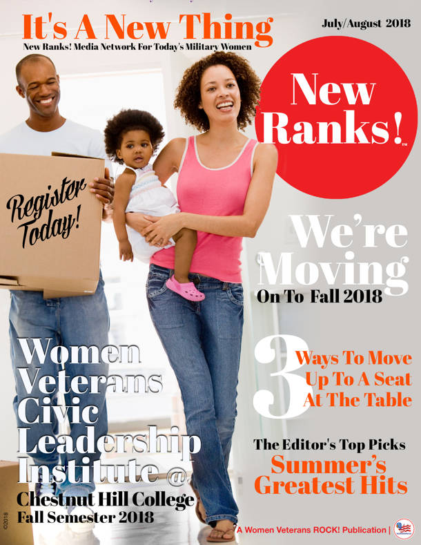 Women Veterans ROCK! New Ranks! 2018 August & July Summer Edition