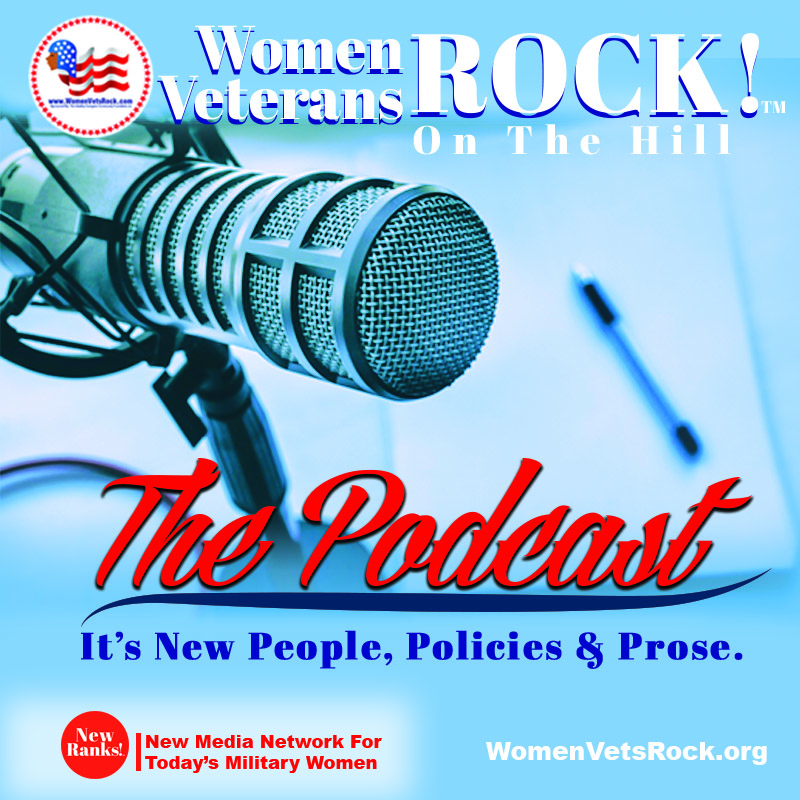 Women Veterans ROCK! On The Hill The Podcast Logo