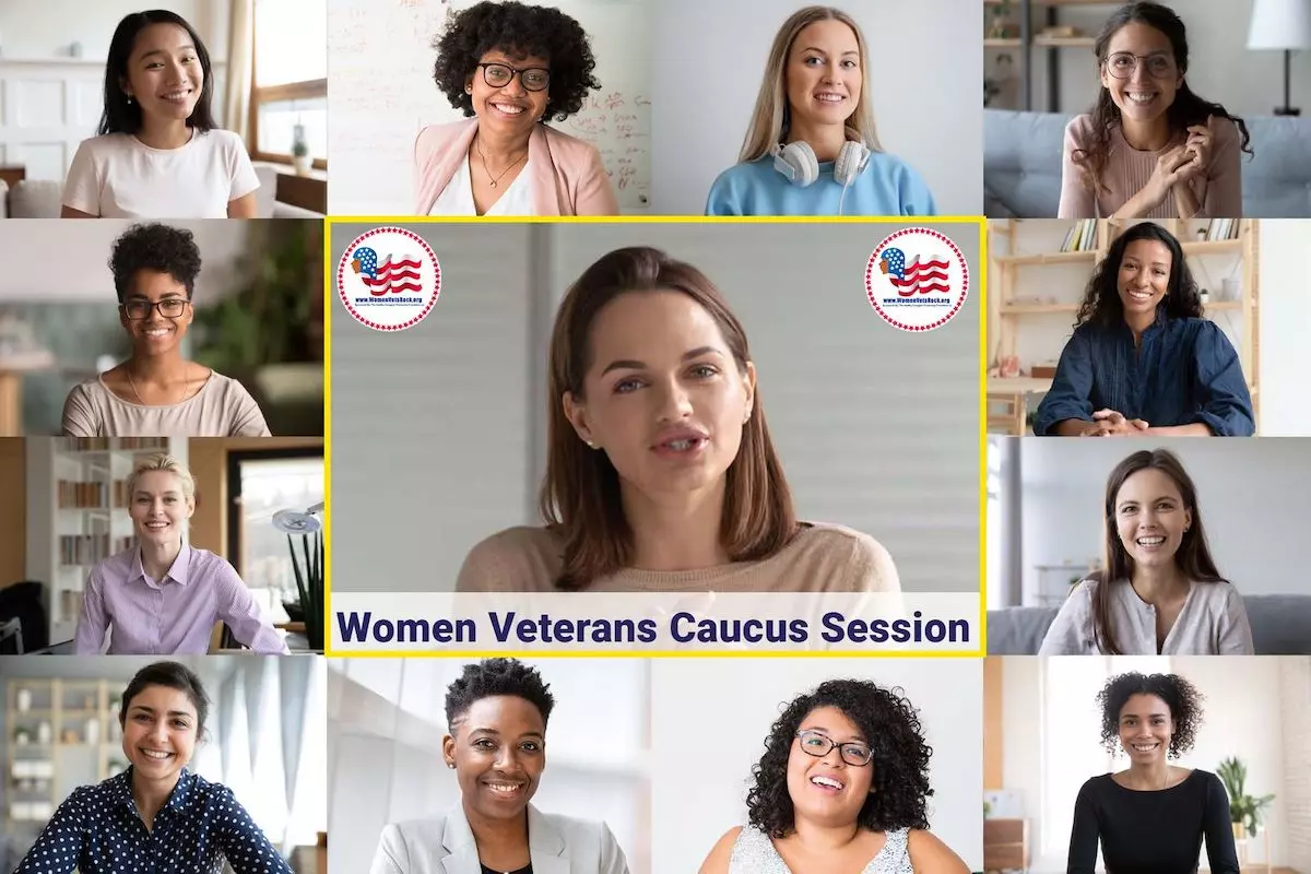 women veterans caucus session