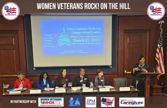 Women Veterans ROCK! Public Policy Day 2024